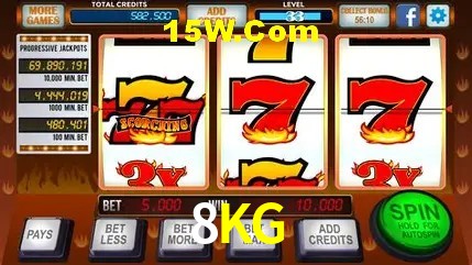 Sinta a adrenalina dos jogos de cassino com 8KG